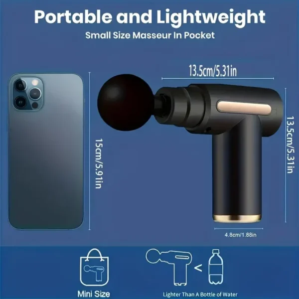 Portable Body Massage Gun - Image 4