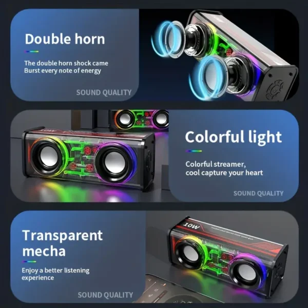 Kinglucky Wireless Bass Speaker - Image 9