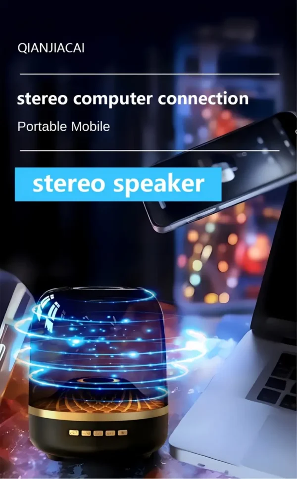 Wireless Mini Stereo Speaker - Image 8